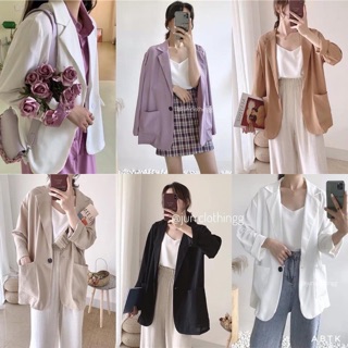 Áo blazer korea