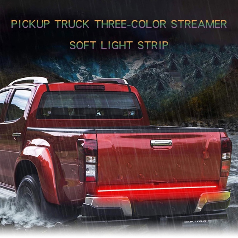 Dây Đèn LED Tín Hiệu Dài 1.2 / 1.5M Linh Hoạt Gắn Đuôi Xe Hơi