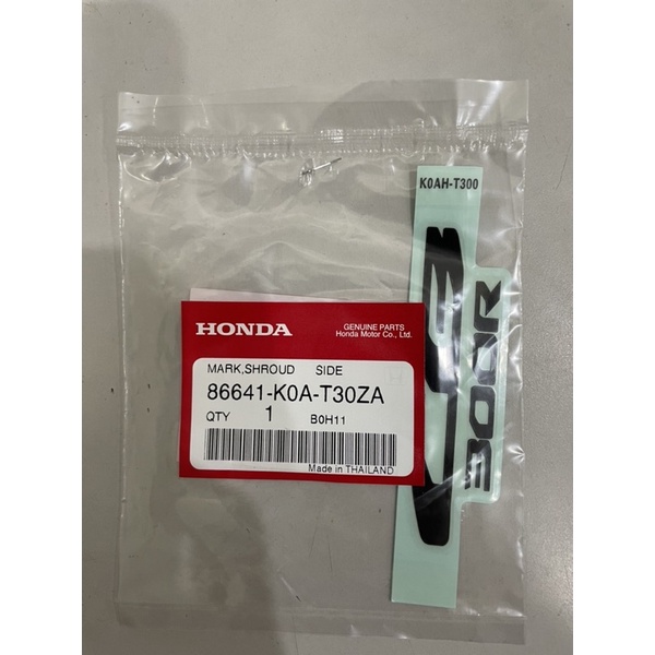 Tem CB300R CHÍNH HIỆU HONDA giá 1 bên