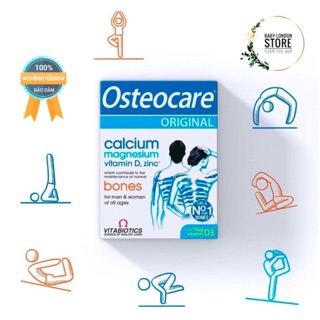 Canxi Osteocare Original dạng viên bổ sung canxi cho cả gia đình