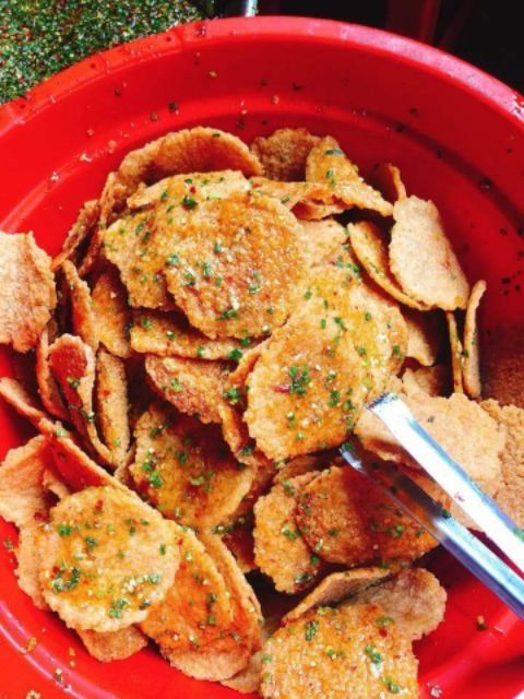 500gr cơm cháy chiên mắm vỡ, thơm ngon giòn vị