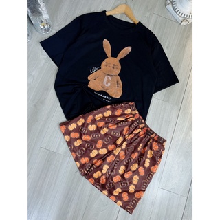 BỘ THUN COTTON THỎ SIÊU DỄ THƯƠNG
