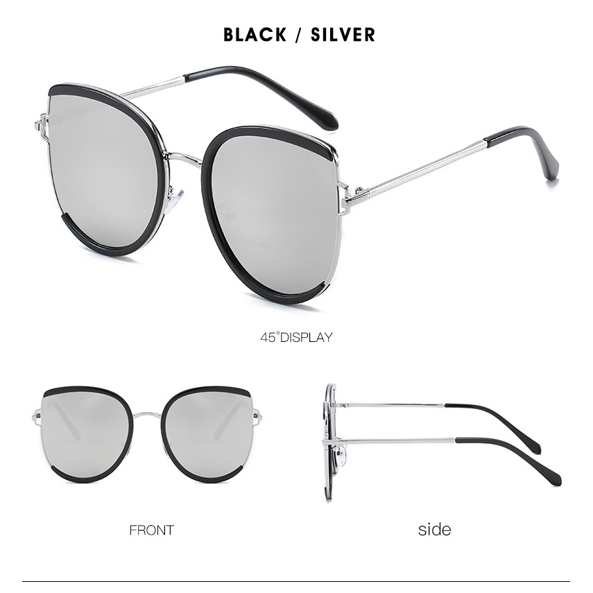 Kính mát thời trang gọng tròn cá tính cho nam và nữ