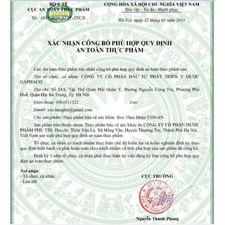Siro thảo dược Conan