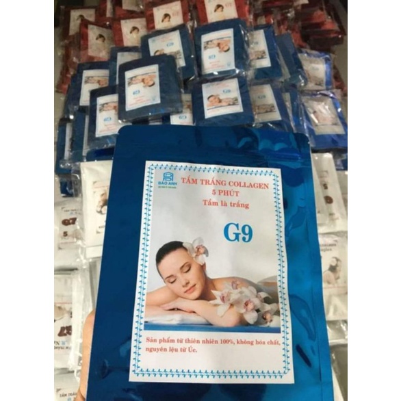 Kem tắm trắng g9 siêu trắng