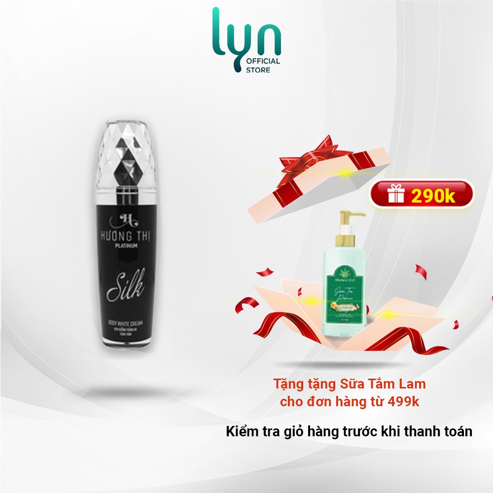 [CHÍNH HÃNG] Kem Dưỡng Trắng Da Toàn Thân Body Silk Hương Thị 120g