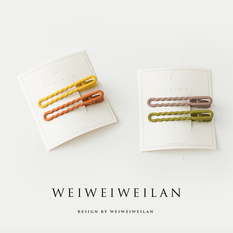 [Bộ 2] Kẹp Tóc Hàn Quốc Morandi Phụ Kiện Thời Trang Cho Nữ AB041