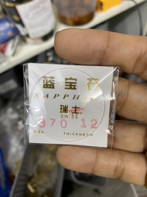 Kính saphia nguyên khối đủ size từ 160 đến 400, dày 1mm, 1.2mm, 1.5 mm