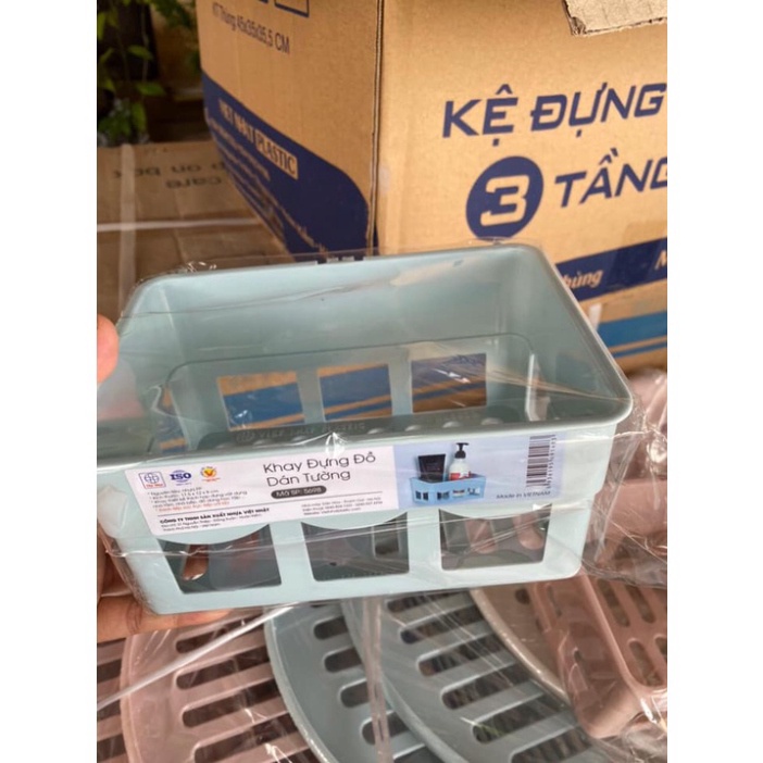 Khay Đựng Đồ Dán Tường Phòng Tắm, Phòng Bếp, Việt Nhật. ĐT.Lv