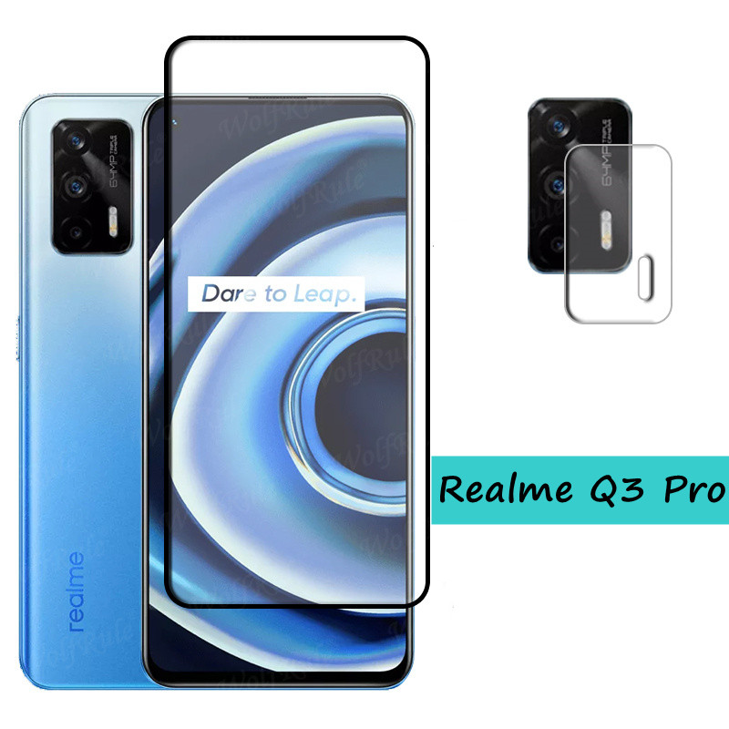 Kính cường lực bảo vệ màn hình cao cấp cho Realme Q3i 5G / Realme Q3 / Q3 Pro Tempered glass