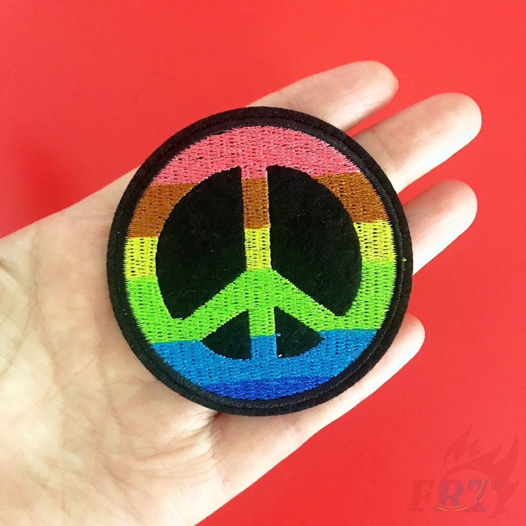 Fashion brand anti-war alliance patch 1pc diy sew on iron on badges patches - ảnh sản phẩm 4