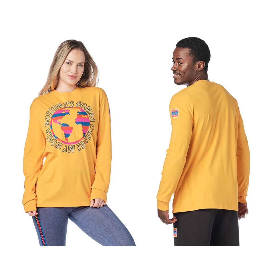 Women Clothes  Zumba Fitness ZW Mới Áo Thun Nữ Tay Dài Z1T0 0061