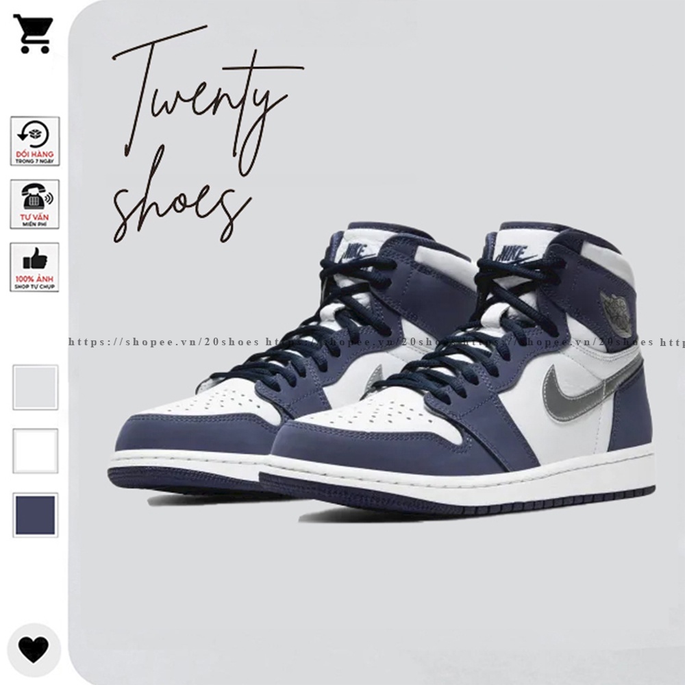 Giày Thể Thao Nam Nữ Cổ Cao, Giày Sneaker Milann Dễ Phối Đồ Full Box 20SHOES | BigBuy360 - bigbuy360.vn