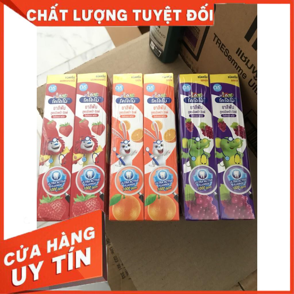 Kem Đánh Răng Trẻ Em KODOMO Thái Lan Tuýp 40g