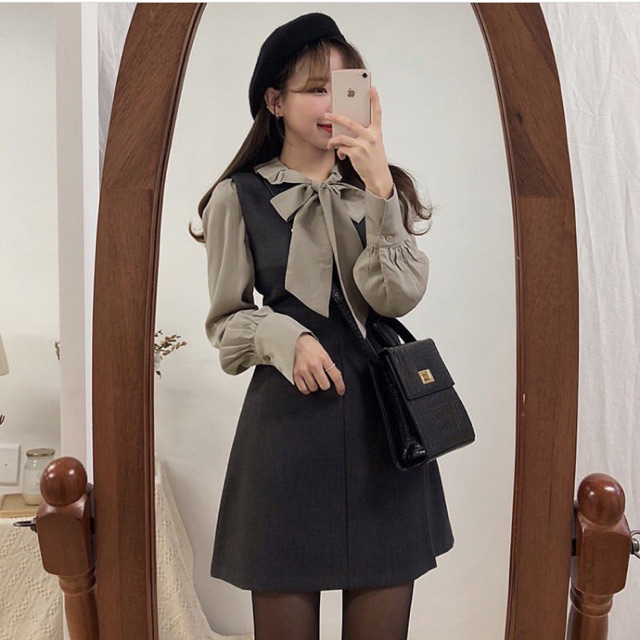 Váy bộ ulzzang, có tách set