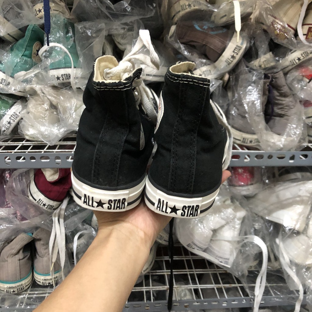 [size 35] 😘FREESHIP😘 Giày converse 2hand real (chính hãng đã qua sử dụng) logo bị mờ như hình