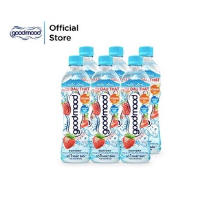 Nước Good Mood dâu 455ml thùng 24 chai