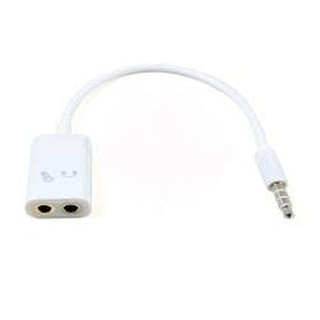 🍎 CÁP CHIA LOA  JACK 3.5 TỪ 1 RA 2-APPLE- 4 KHỨT CÓ MIC