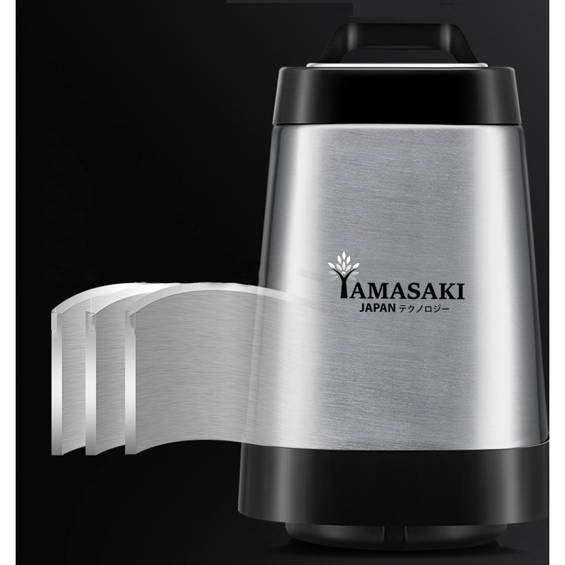 Máy xay Yamasaki đa năng - Cối inox - công suất 500w - 3 chế độ xay.