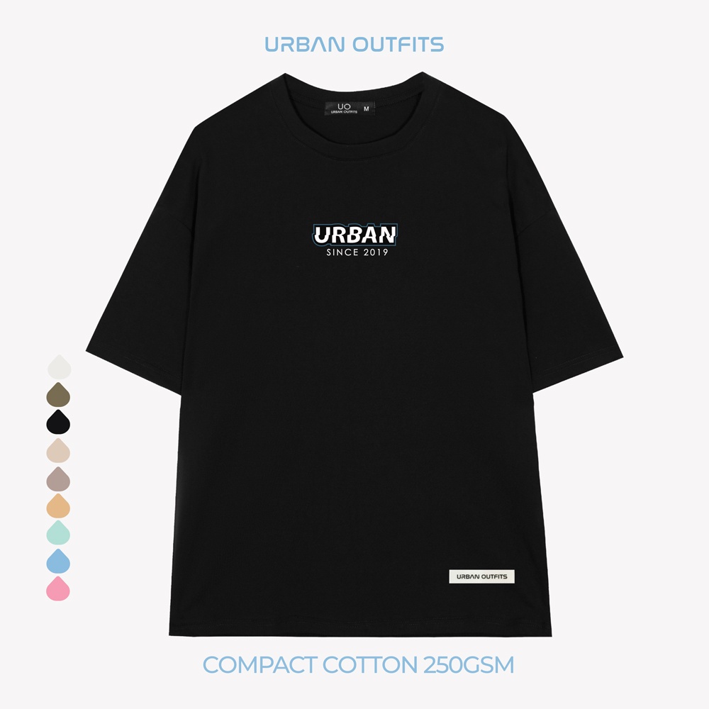 Áo Thun Tay Lỡ Form Rộng URBAN OUTFITS  ATO112 Local Brand In URBAN Coppyright ver 2.0 Vải 100% Compact Cotton 250GSM