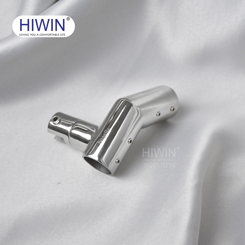 Chuyển góc 135 độ cabin kính inox 304 đúc mặt gương Hiwin SB-618