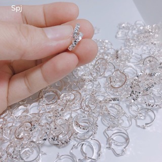 Bông tai phay sáng đẹp chuẩn bạc ta cho bé