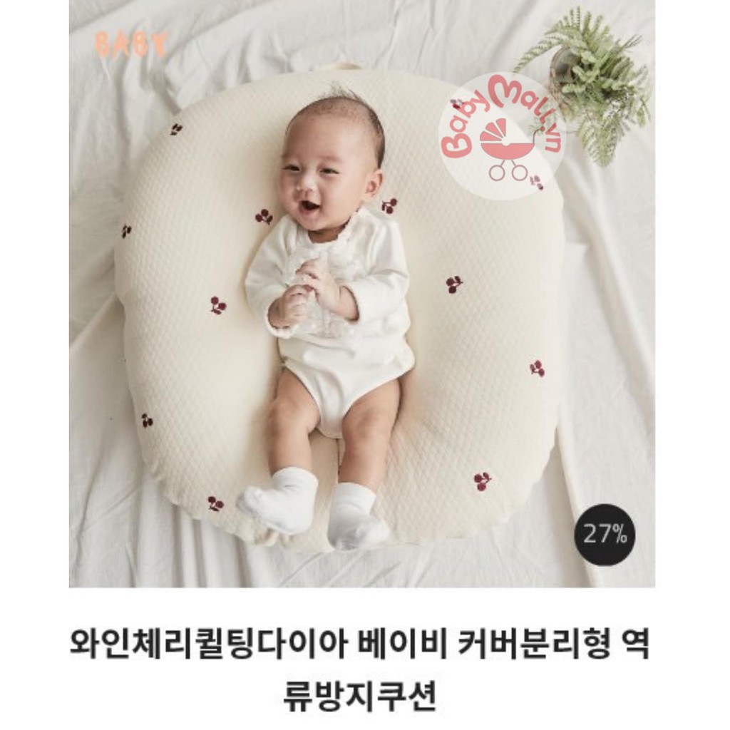 Vỏ gối chống trào ngược ROTOTO BEBE chính hãng - Loại vỏ nhăn RIPPLE 3170