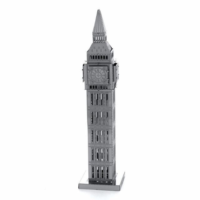 Đồ chơi lắp ghép mô hình 3D bằng thép tháp đồng hồ Big ben -dc2154(55)