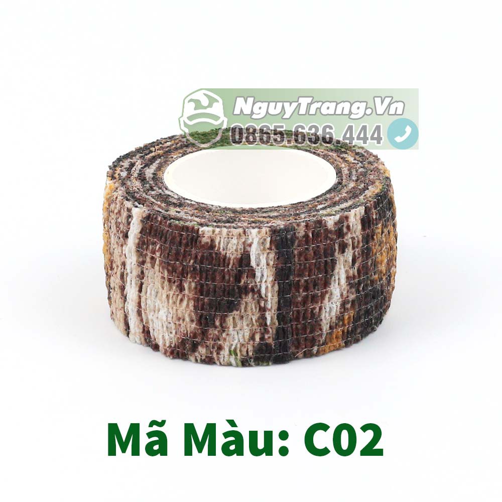 Băng keo ngụy trang quấn ná cao su