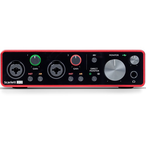 Card âm thanh Focusrite Scarlett 2i2 2x2 USB Audio Interface (3rd Generation)