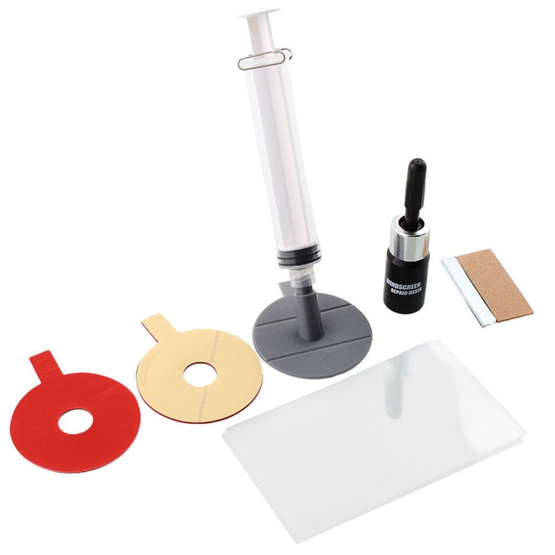 Bộ dụng cụ sửa kính chắn gió bị nứt chuyên nghiệp