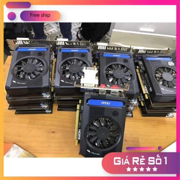 giá khai trương VGA MSI 7730/1 gb D5 128 bít chạy mượt các loại game online