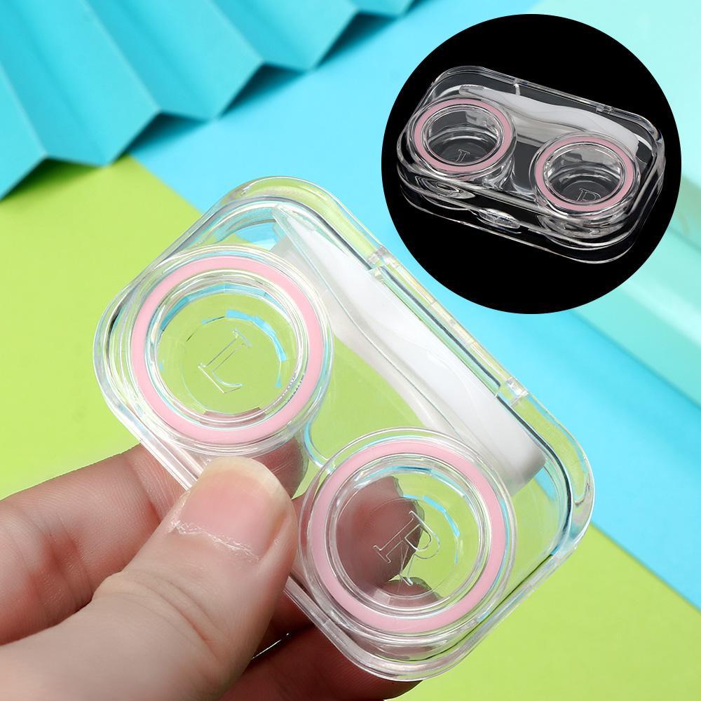 Hộp Đựng Kính Áp Tròng Mini Trong Suốt