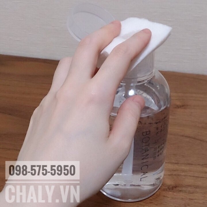 Nước tẩy trang thảo mộc đa năng Unlabel Moisture Botanical Micellar Cleansing Water Nhật. Không cồn. Da nhạy cảm OK