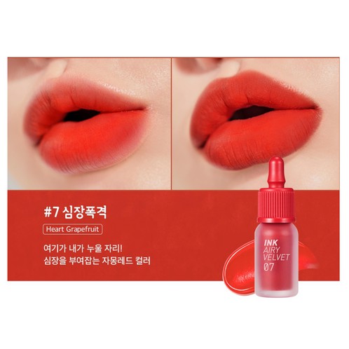 Son Kem Peripera Lip Tint Ink Airy Velvet Tint New (4g)