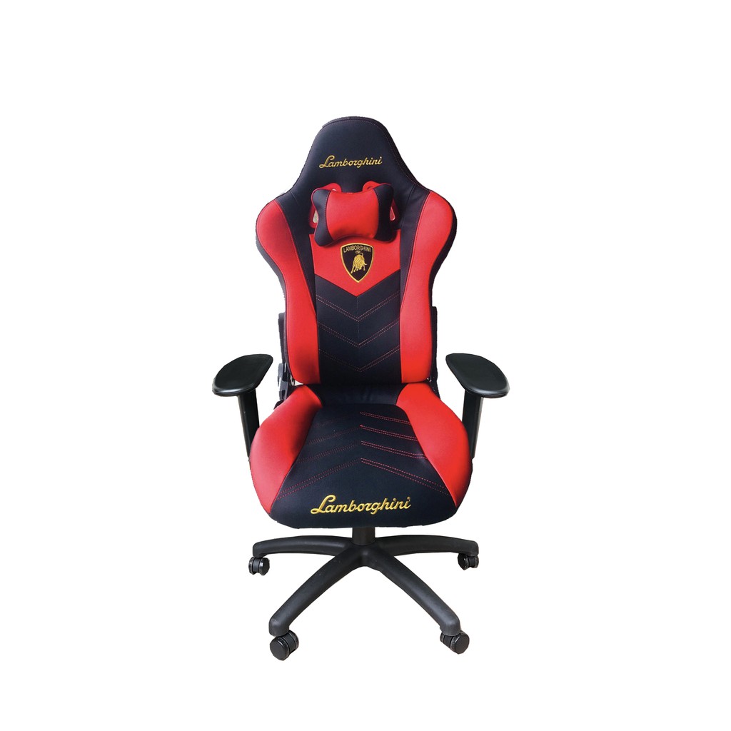 Ghế Game Lamborghini xoay ngả lưng 180 độ chỉnh cao thấp ghế gaming stream văn phòng.