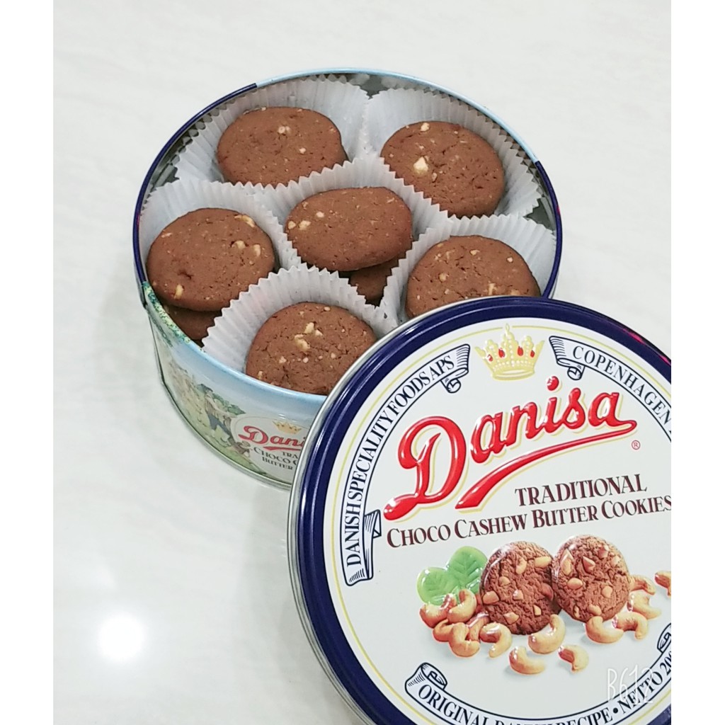 Bánh Quy Danisa Choco Hạt Điều, hàng nhập khẩu. Nói Không Với Hành Nhái - Hàng Giả