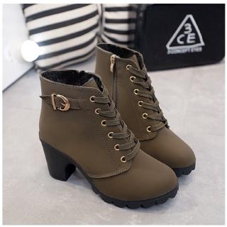 Giày Boot Cao Gót Thời Trang Dành Cho Nữ
