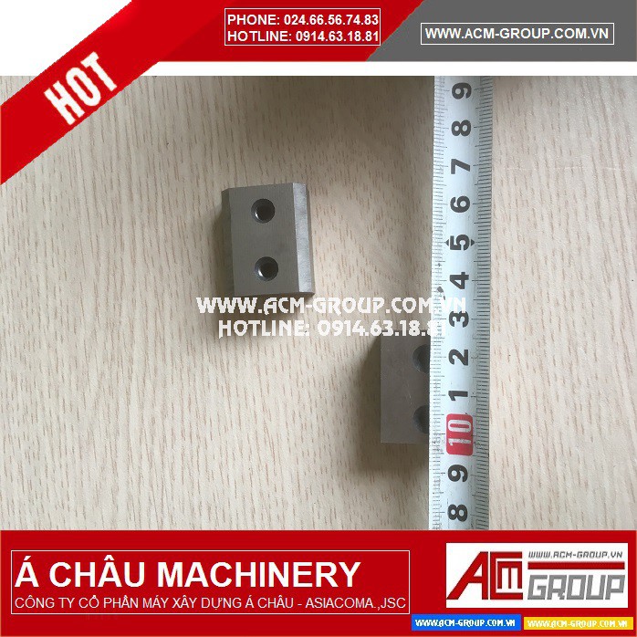 LƯỠI CẮT CỦA MÁY CẮT SẮT THỦY LỰC CẦM TAY TRUNG QUỐC RC20