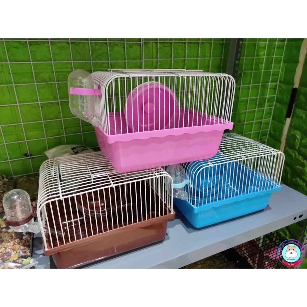 Lồng hamster mini cho hamster ⚡CHỈ 1 NGÀY⚡ Lồng Hamster mini full đồ - PET&amp;JOI