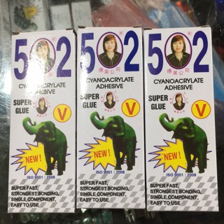 Keo Dán 502 Siêu Dính Logo Con Voi hiệu thuận phong