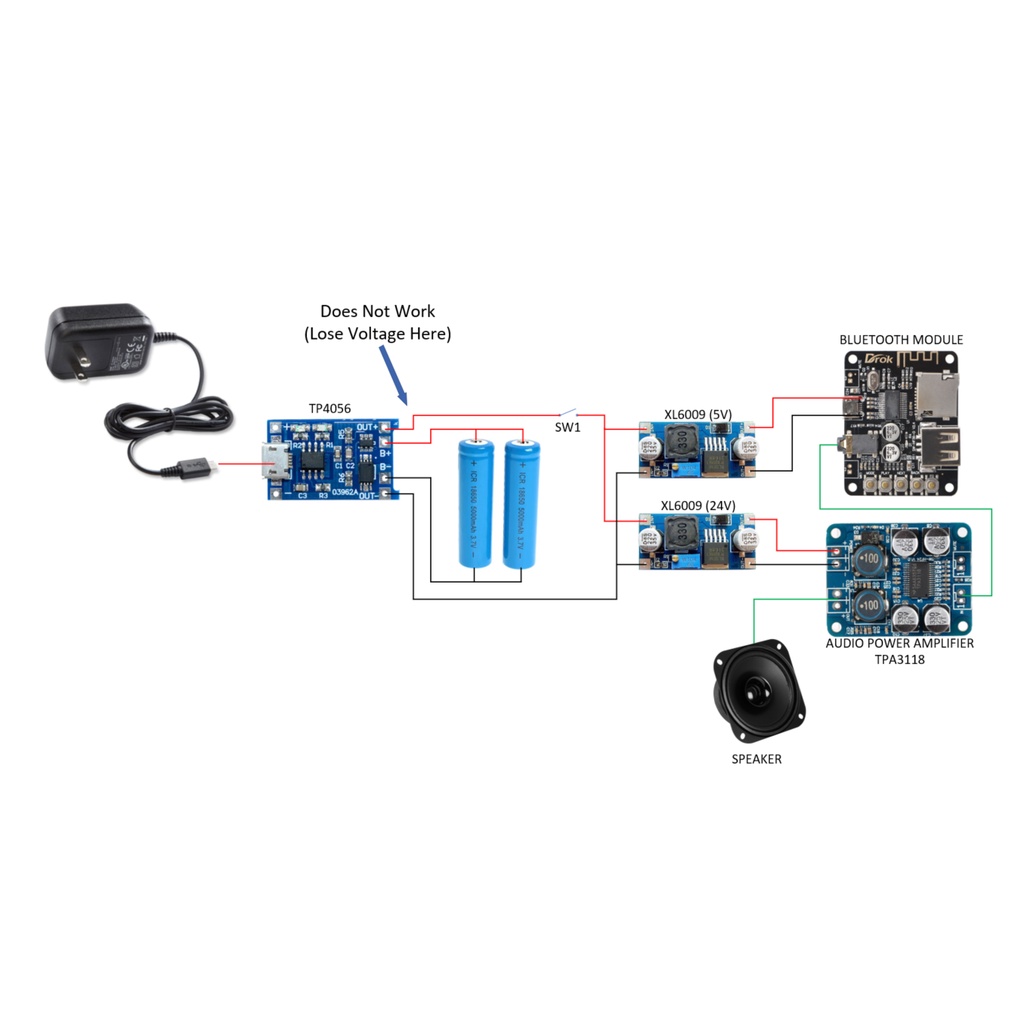 Combo 10 mạch Sạc 1S Pin Lithium - Li-ion - 18650 TP4056 Có Bảo Vệ Pin