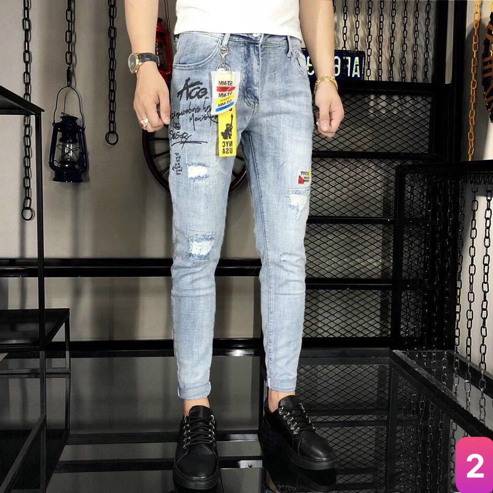 Quần Jean Nam Cao Cấp 👉 𝐅𝐑𝐄𝐄 𝐒𝐇𝐈𝐏 👉 Quần Bò Nam Cao Cấp Hbfashion76 | BigBuy360 - bigbuy360.vn
