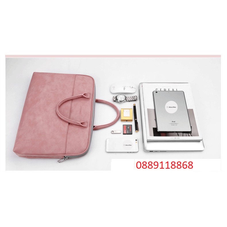 Túi xách cao cấp Laptop - Macbook 14-15inch J.QMEI (3 màu )