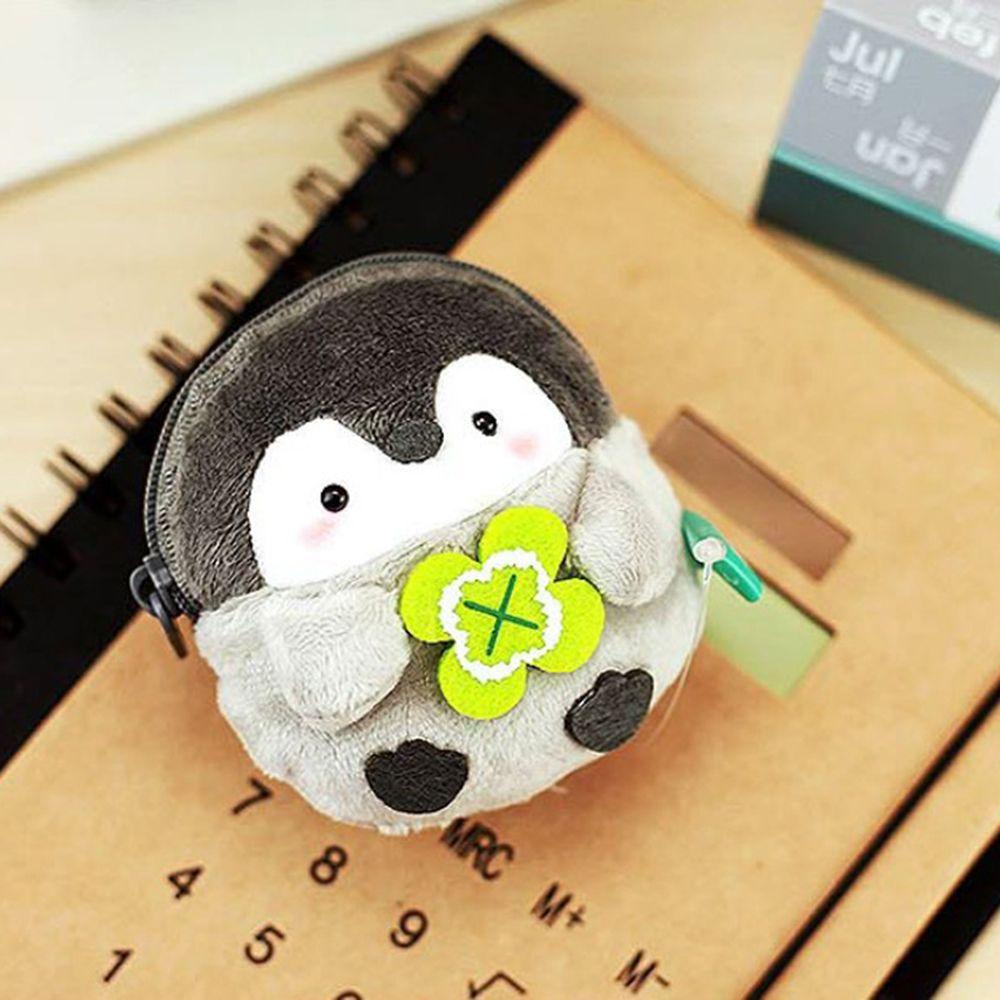 1 Búp Bê Nhồi Bông Hình Chim Cánh Cụt Hoạt Hình Đáng Yêu