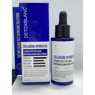 Serum colagen trắng da detox blanc