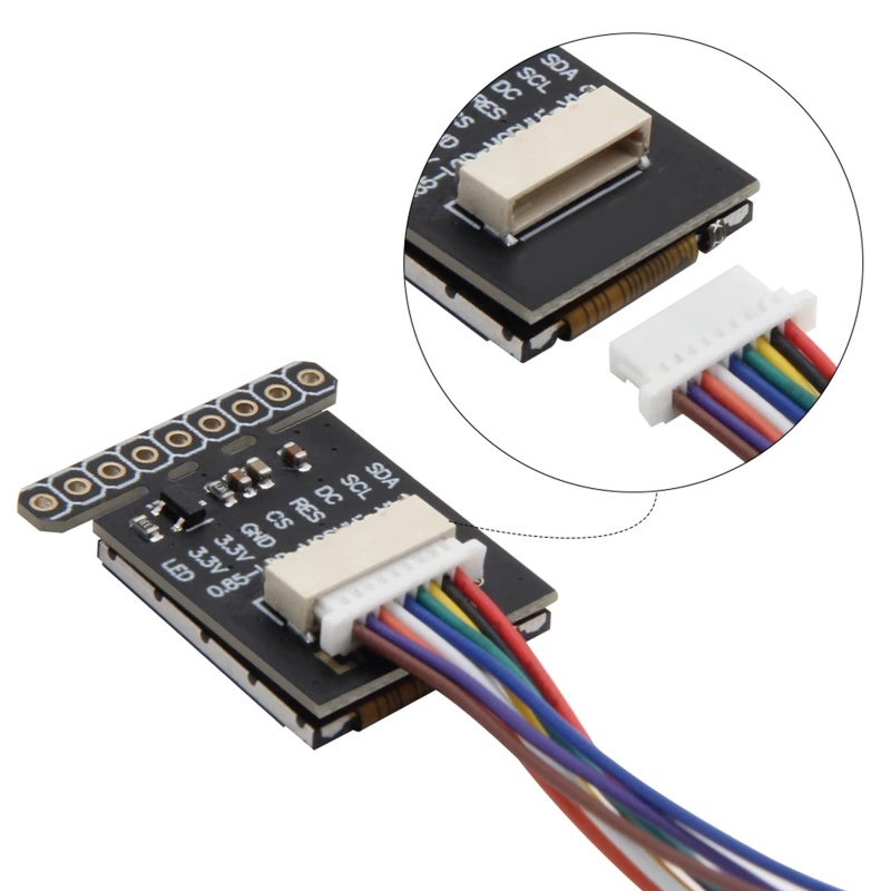 Mô Đun Màn Hình TFT LCD T-0.85 Inch GC9107 Nhiều Màu Sắc