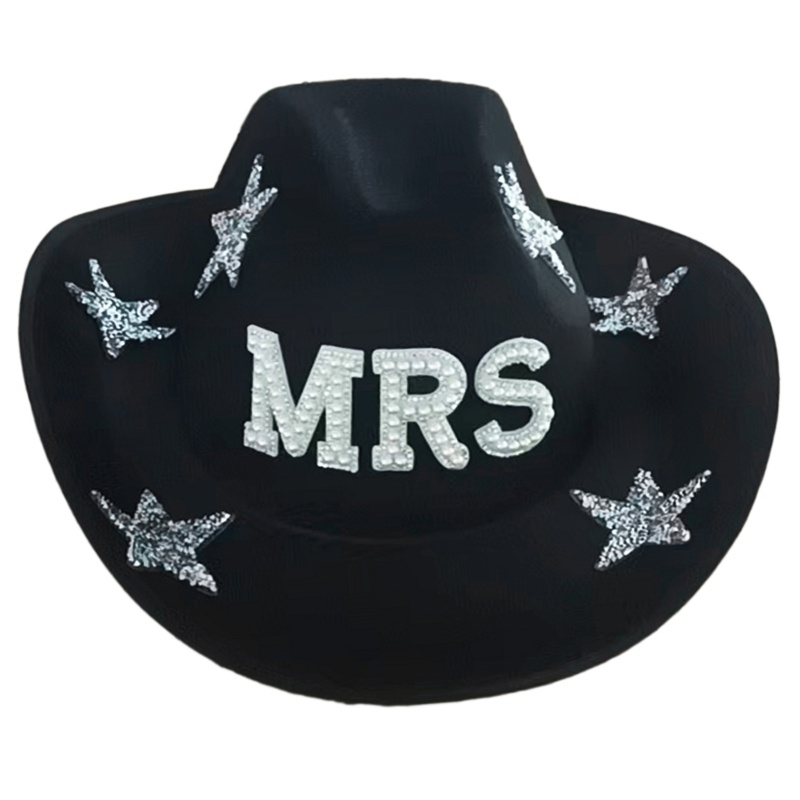 Mũ Cao Bồi Cao Bồi Miền Tây Cổ Điển Có Dây Điều Chỉnh Chống Gió Vành Rộng Chữ Cowgirl Cho Lễ Tạ Ơn