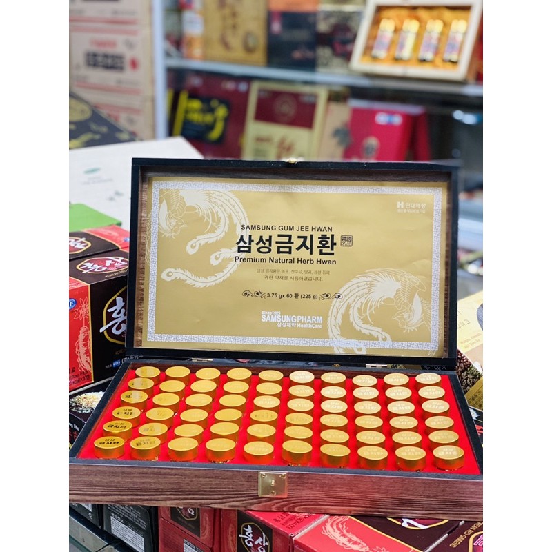 [HÀNG MỚI VỀ] An Cung Ngưu Hoàng Hàn Quốc, Hộp Gỗ 60 Viên [DATE MỚI 2023] | BigBuy360 - bigbuy360.vn