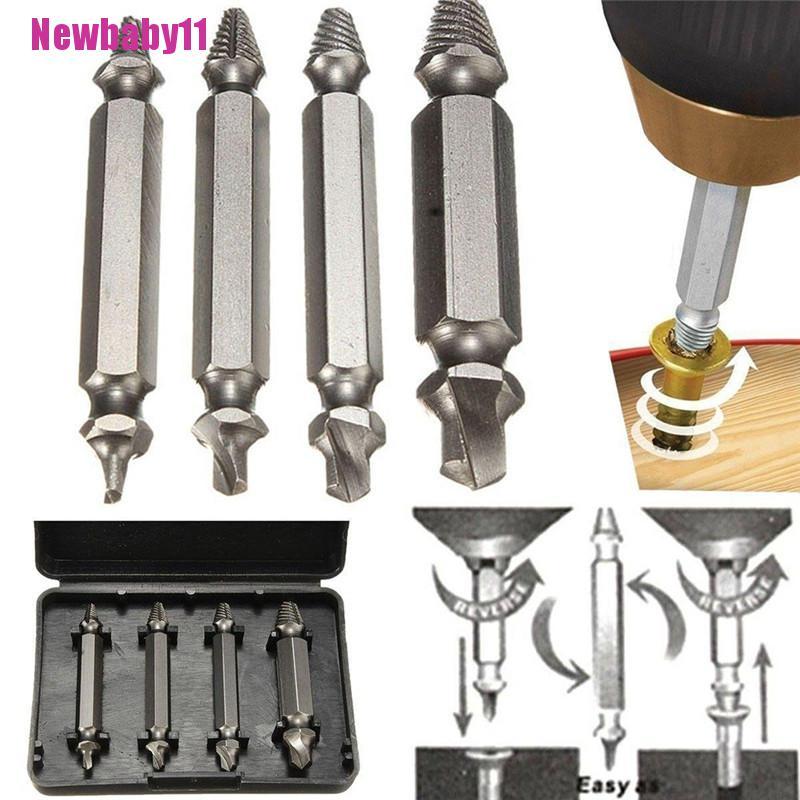 Set 4 Mũi Khoan Tốc Độ Cao Kèm Hộp Đựng